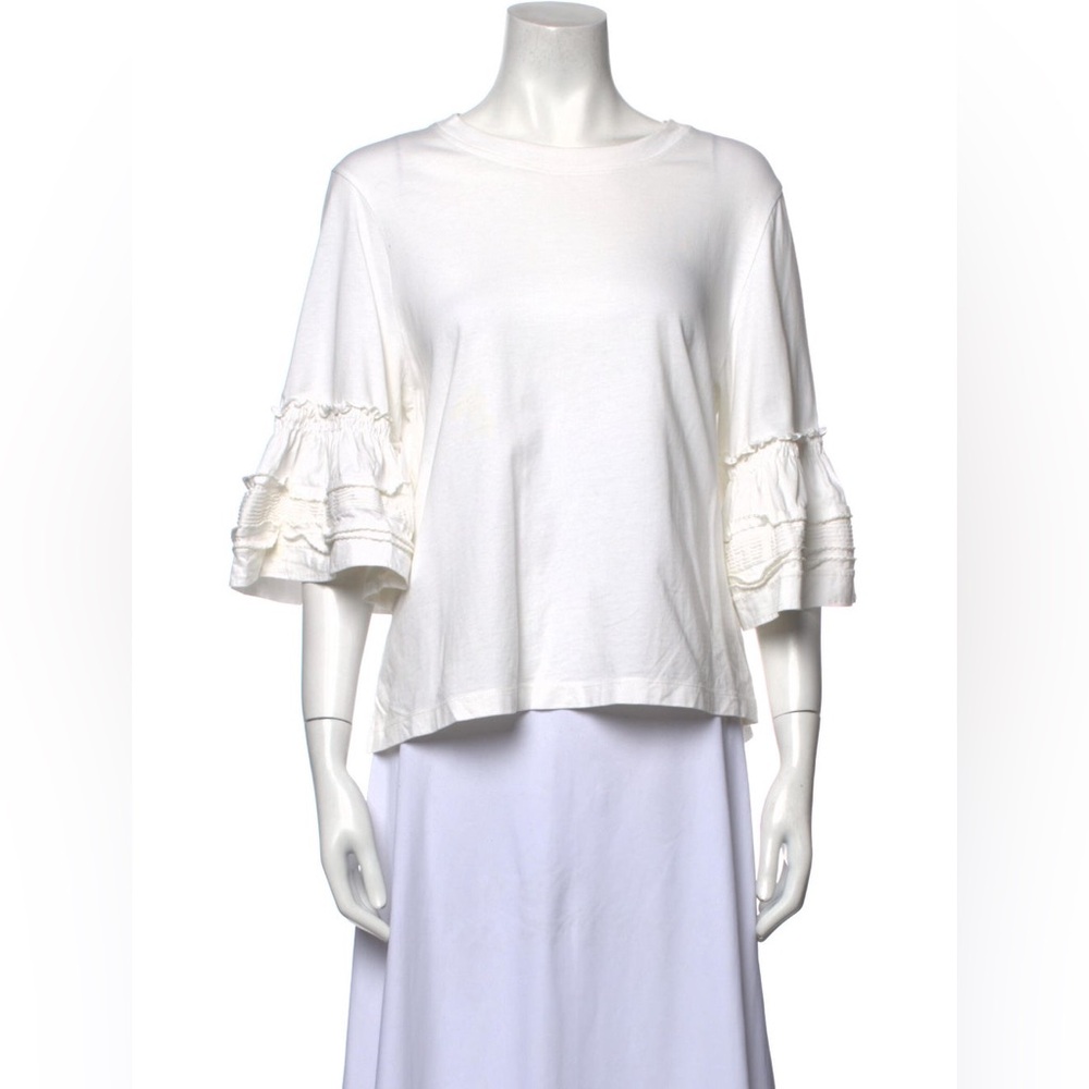 See by Chloe Ruffled Bell Sleeve Top